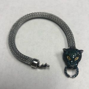 Savvy Cie Blue & Yellow Diamond SS bracelet